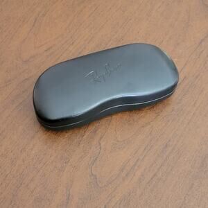 Ray-ban hard clamshell sunglasses eyeglasses case 61923
